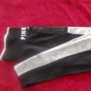 Marble VS PINK workout leggings